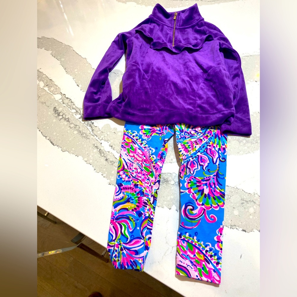 Lilly Pulitzer outfit set size youth small